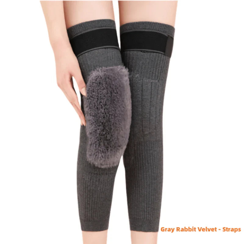 2 Pcs Soft Kashmiri Knee Warmers