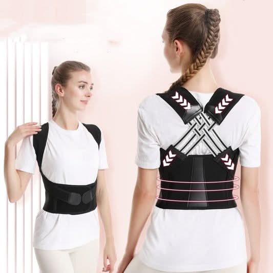 Shoulder & Back Posture Correction Belt || 2 in 1 - thehealthhealerofficialstore.com