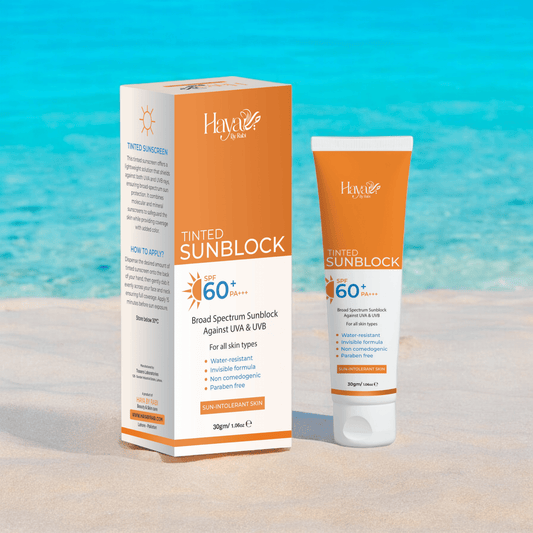 Tinted Sunblock - Broad Spectrum Protection - thehealthhealerofficialstore.com